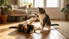 Kočky se každý den perou, ale ve skutečnosti je to projev lásky. Jak to poznat